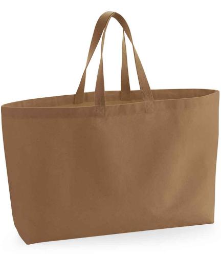 Westford Mill Oversized Canvas Tote Bag - CAR - ONE